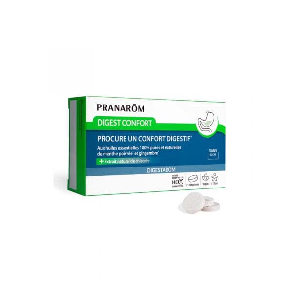 Pranarom Digestarom Digest Comfort 21 Pastilhas