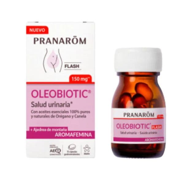 Pranarom Aromafemina Oleobiotic Conforto Urinário 15 Cápsulas Gastroresistentes