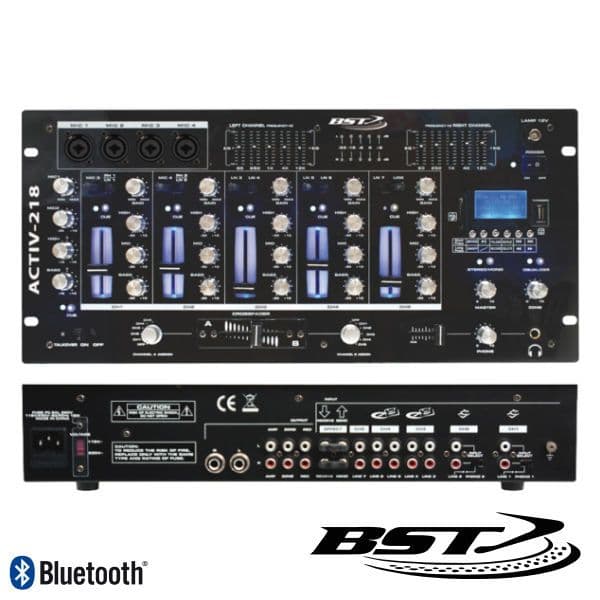 Bst Mesa de Mistura 6 Canais 14 Entradas Usb/bt/sd - ACTIV218