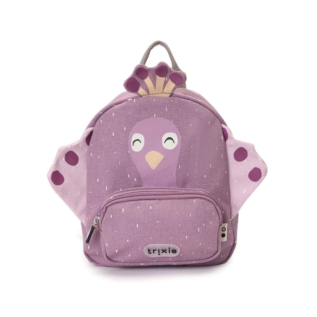 Trixie mochila infantil – mrs. peacock +3 anos