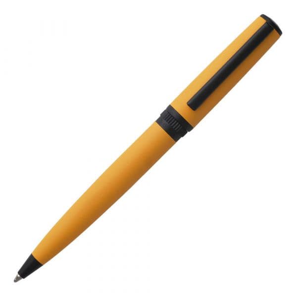 Hugo Boss Esferográfica Gear Matrix Amarelo Tinta Azul - HSC9744S