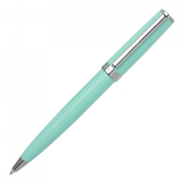 Hugo Boss Esferográfica Gear Icon Turquesa Tinta Azul - HSN2544T