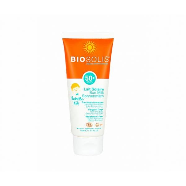 Protetor Solar Biosolis Sun Milk Baby and Kids SPF50+ 100ml