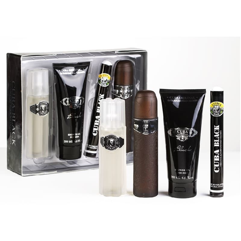 Conjunto Black  EDT 100 ml, EDT 35 ml, After Shave ( voda po holení )  100 ml a sprchový gel 200 ml