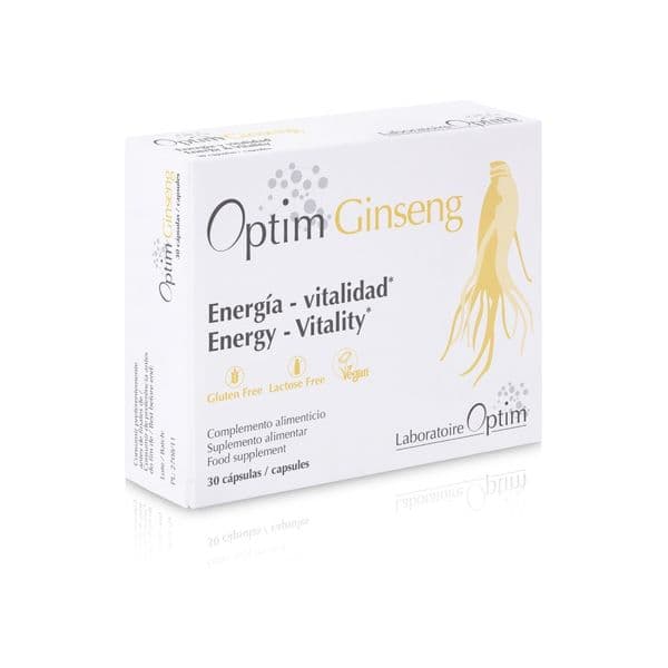 Optim Laboratoire Optim Ginseng 30 Cápsulas