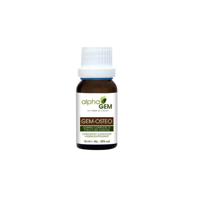 Alphagem Gem-osteo, Complexo nº13 Estrutura Óssea, 15ml