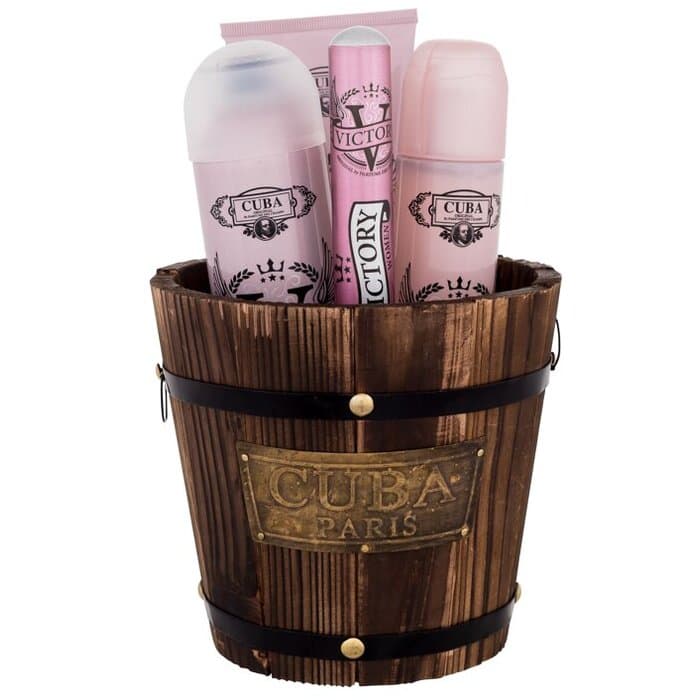 Victory Gift set EDP 100 ml, EDP 35 ml, body spray 200 ml and body lotion 200 ml