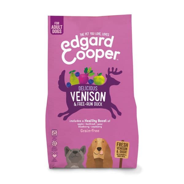 Edgard & Cooper Grain-Free Adult Venision & Free-Run Duck 7Kg