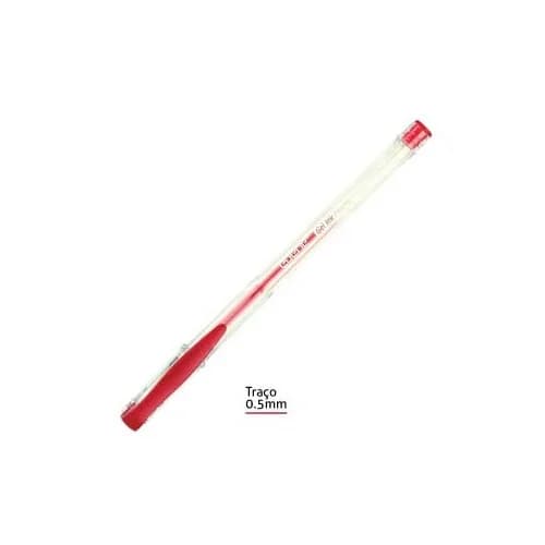 Epene Esferográfica Gell EP08-0011C 0.6mm Vermelho