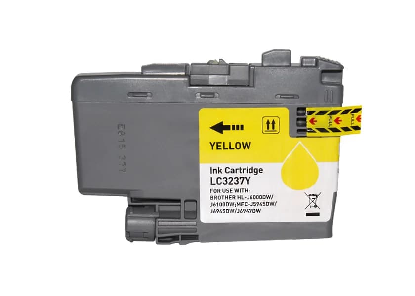 Tinteiro Brother LC3237 Yellow Compatível