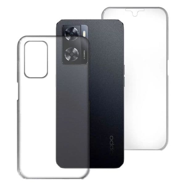 Capa Dupla 360 Transparente Oppo A57/ A57S/ A77