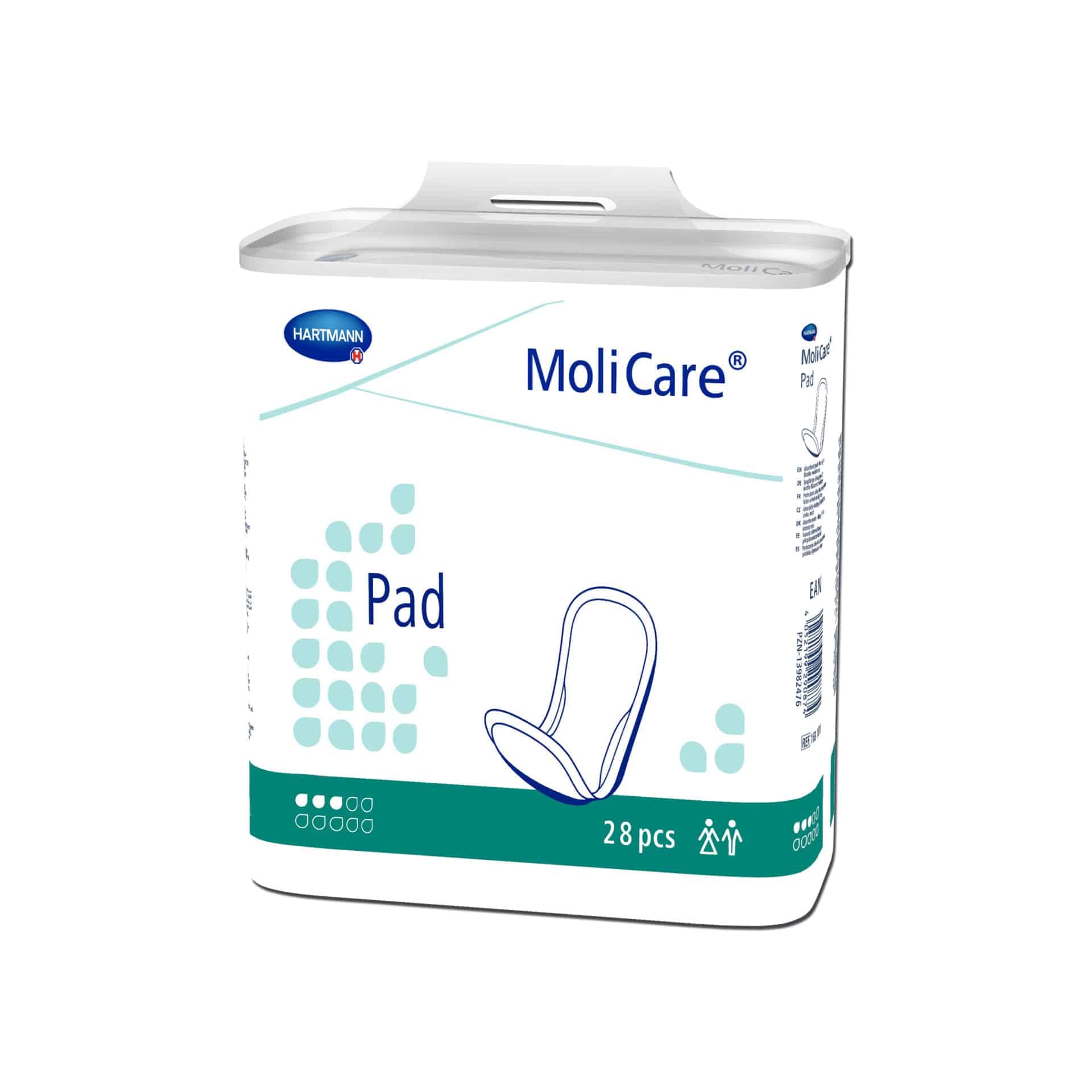 Pensos molicare pad 3 gotas 28 unid