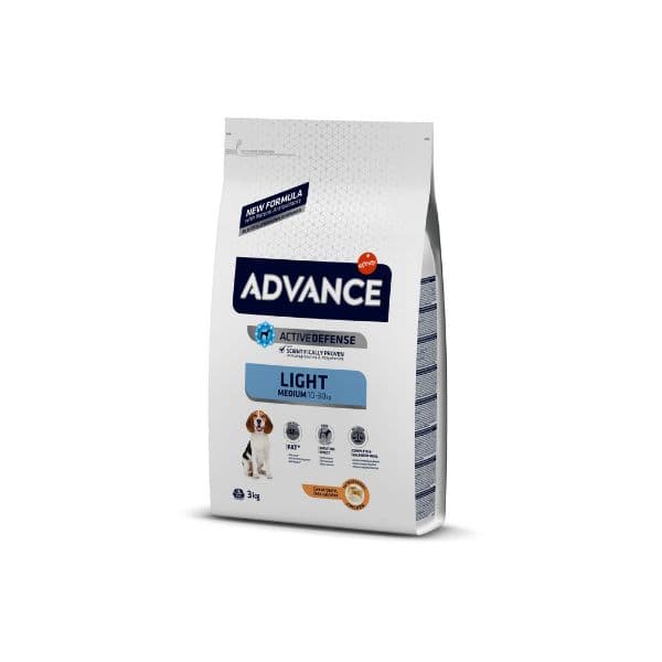 Advance Medium Light Chicken & Rice 2x 12Kg