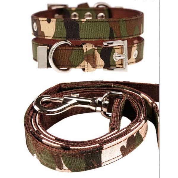 Up Conjunto Coleira & Trela Camuflagem S (5600000003633)