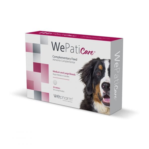 Wepharm WePatiCare Saúde Hepática Raças Grandes e Médias 120 Comprimidos
