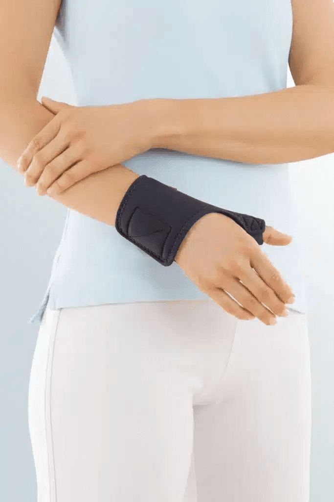 Thumb support immobilizing splint