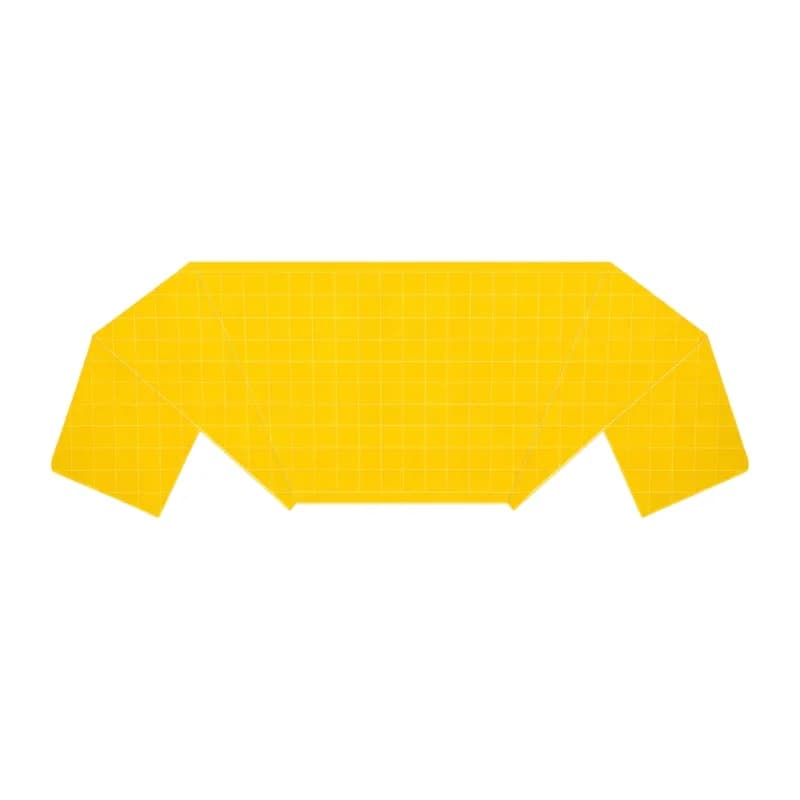 Tela adesiva 545x200 mm em cartão amarelo para insetocaçador UV de parede Luralite 2000