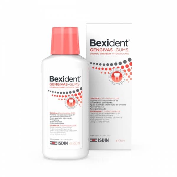 Elixir Isdin Bexident Gengivas Clorhexidina Colutório 250ml