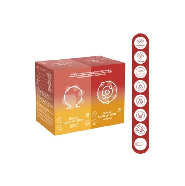 Hawa VET Duo Kit 60 + 30 Cápsulas
