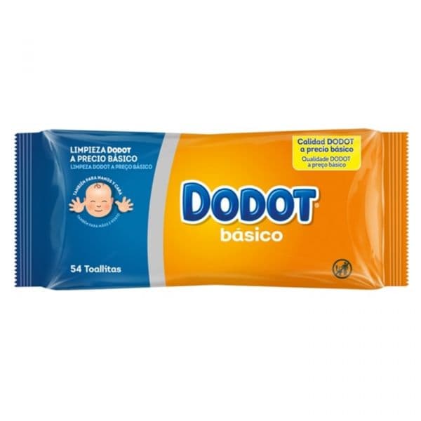 Dodot Toalhitas Básico 54 Unidades