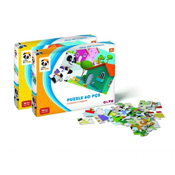 Olivo Puzzle 60 Peças Panda