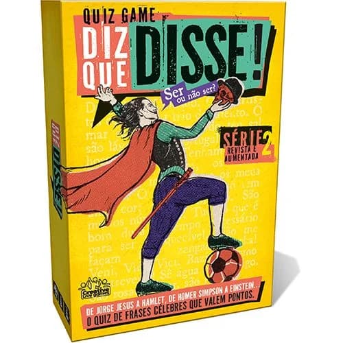 Jogo Quiz Game - Diz Que Disse! - Série 2 Revista e Aumentada