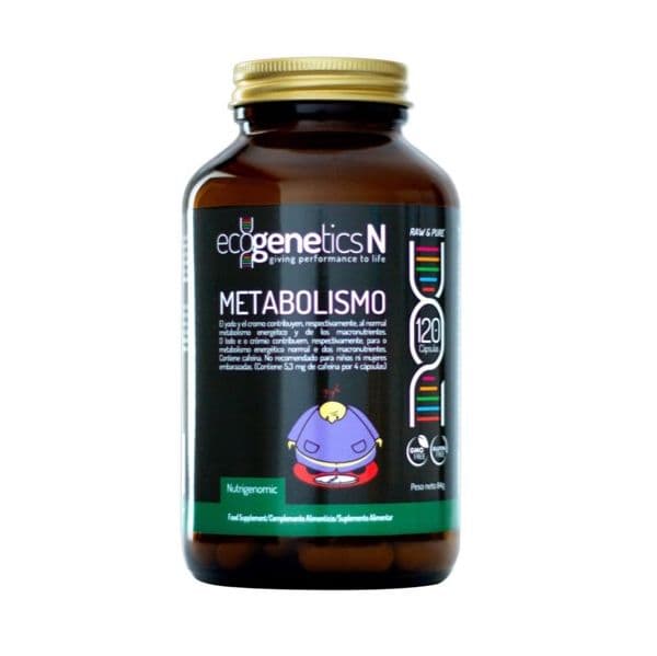 EcoGenetics Metabolismo 120 Cápsulas