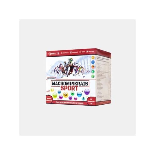 Ecogenetics N Macrominerais Sport 30 Saquetas