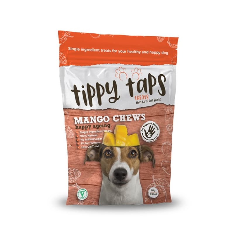 Tippy Taps Snack de Mango para Perros