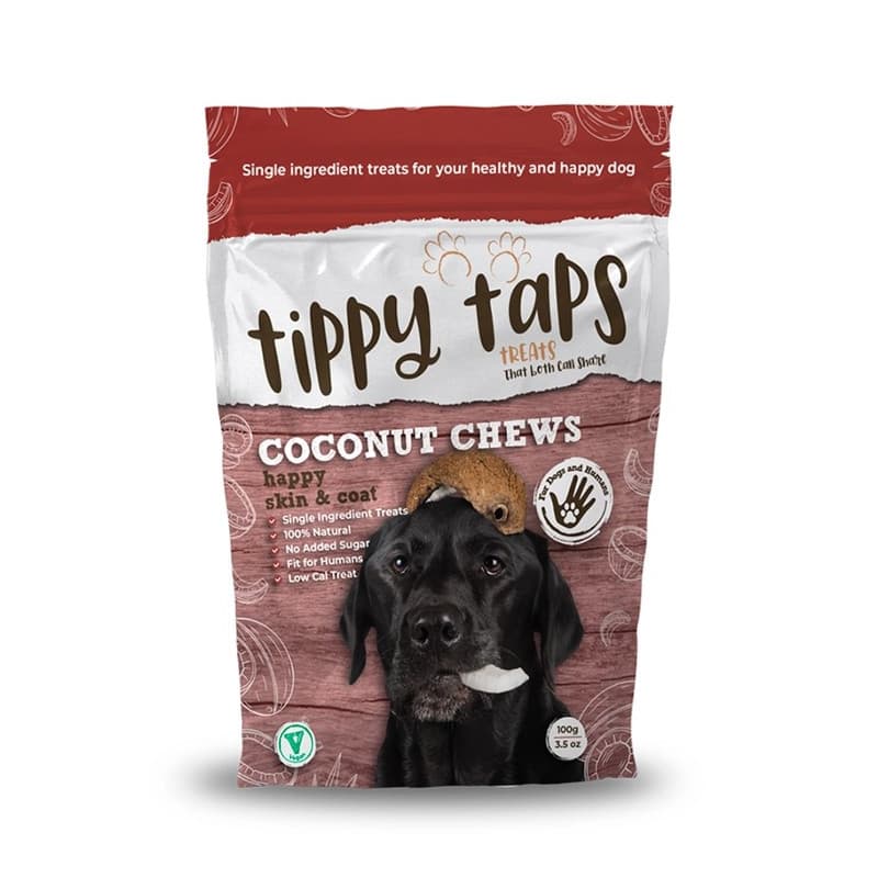 Tippy Taps Snack de Coco para Perros