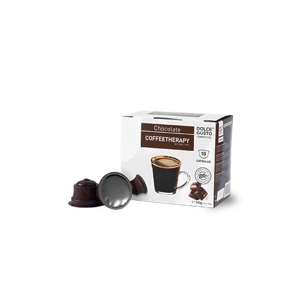 Coffeetherapy Chocolate Compatível Dolce Gusto 10 Cápsulas