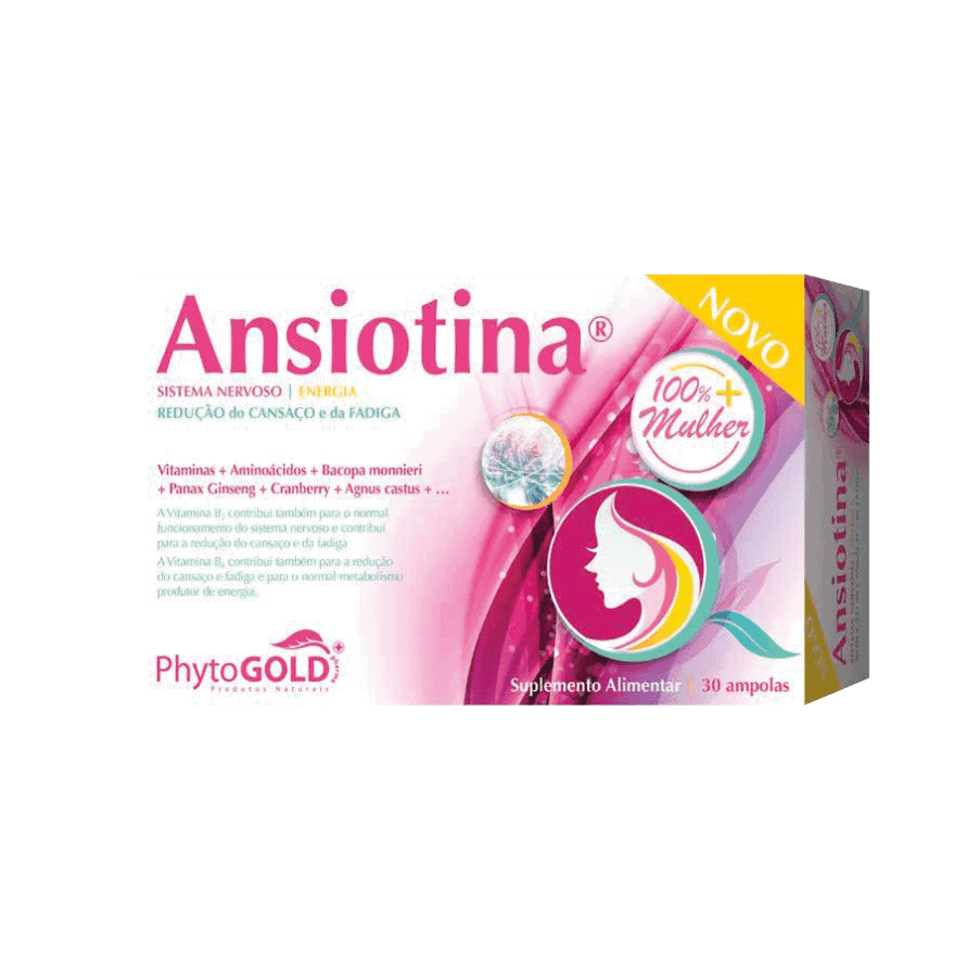 Phytogold Ansiotina 100% Mulher 30 Ampolas