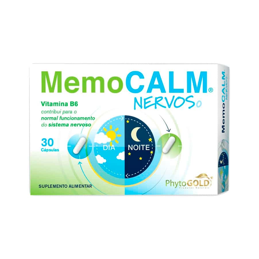 MemoCalm Nervos 30 Cápsulas Phytogold