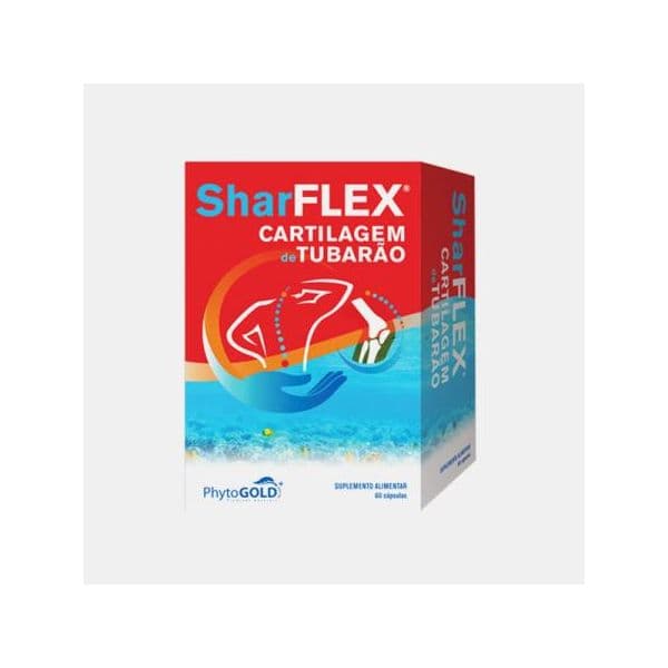 Phytogold Sharflex Cartilagem de Tubarão 60 Cápsulas