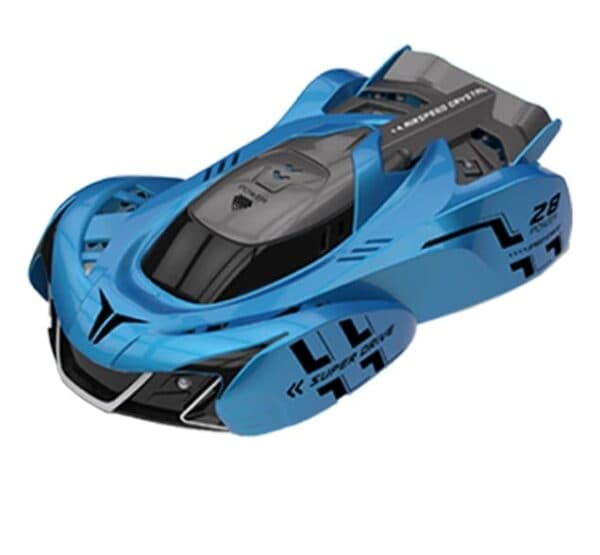 Carro telecomandado R/C Azul escalador 6+