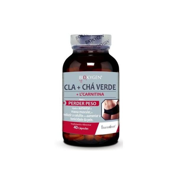 Fharmonat CLA + Chá Verde + L-Carnitina 40 Cápsulas