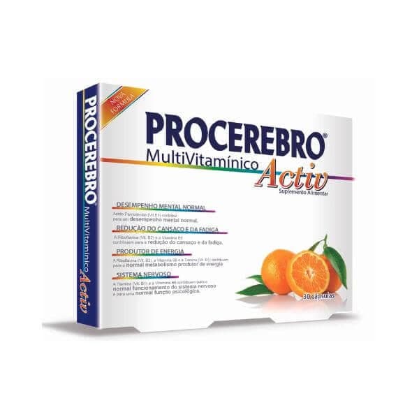 ProCérebro Multivitamínico Activ 30 Cápsulas Fharmonat