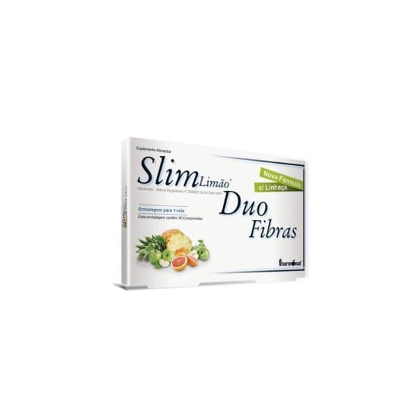 Fharmonat Slim Limão Duo Fibras 30 Comprimidos