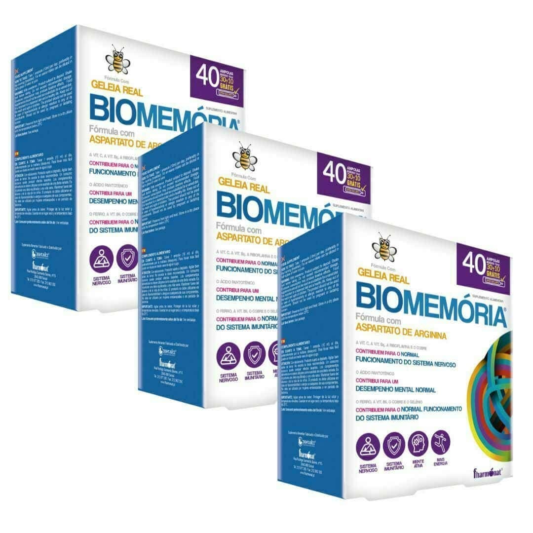 Fharmonat BioMemória 30+10 Ampolas
