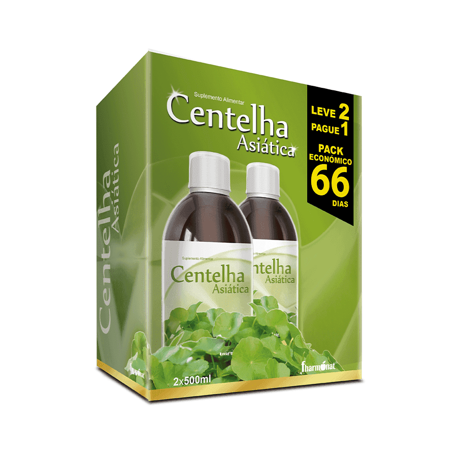 Fharmonat Centelha Asiática Xarope 2x500ml