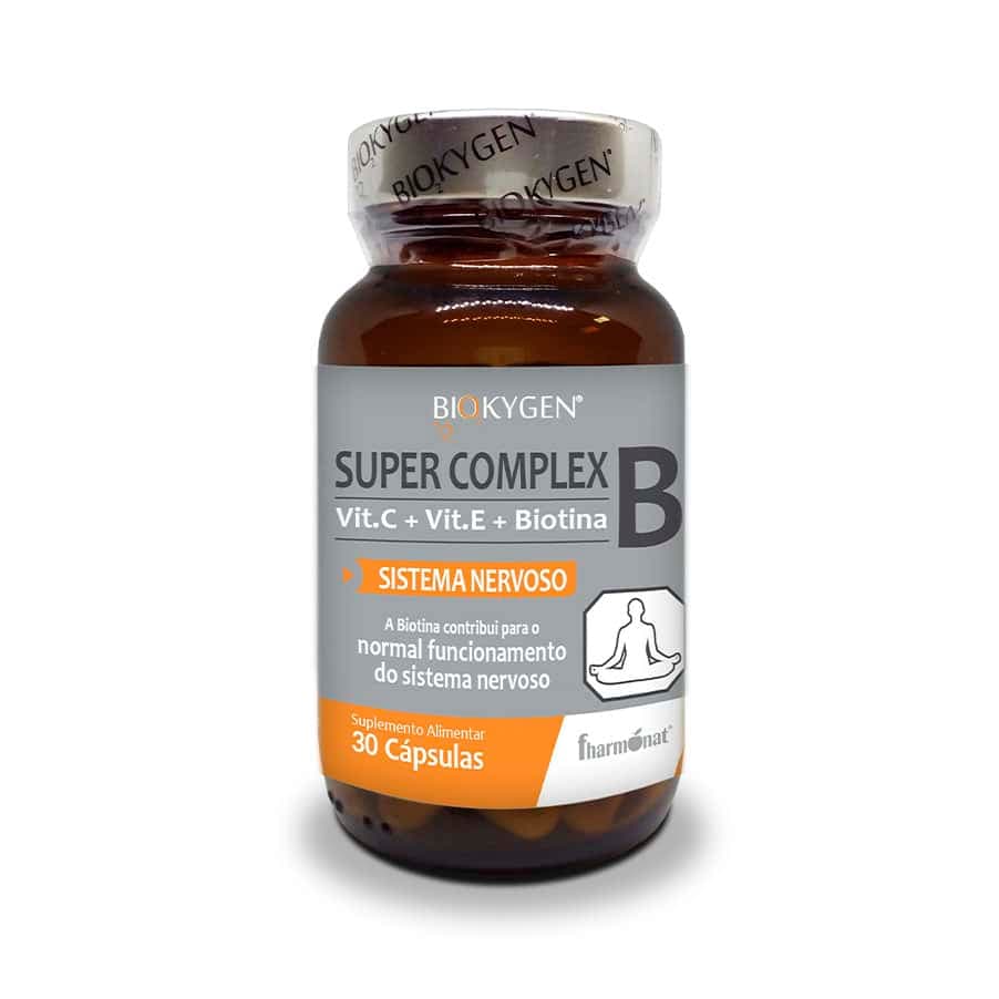 Fharmonat Biokygen Super Complexo B 30 Cápsulas