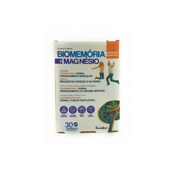 Fharmonat Biomemória Magnésio 30 Comprimidos