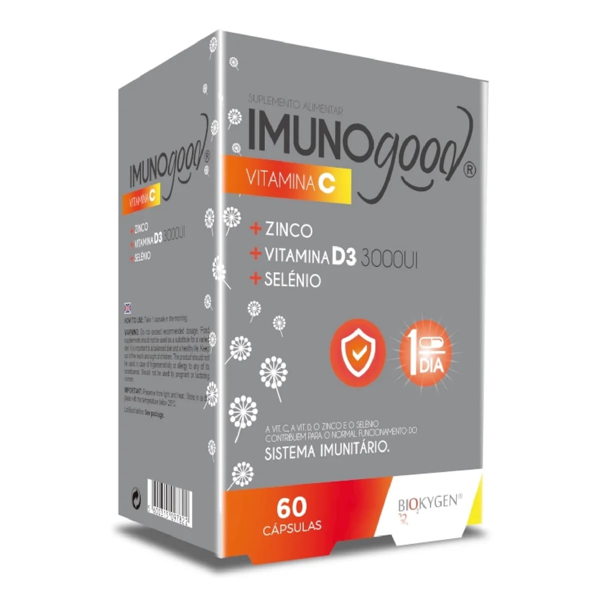Biokygen Imunogood Vitamina C 60 Cápsulas