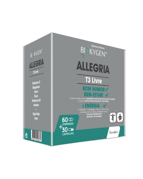 Biokygen Allegria 60 Comprimidos + 30 Cápsulas