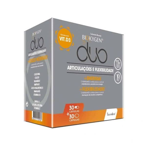 Fharmonat Biokygen Duo Articulações e Flexibilidade 60 Cápsulas