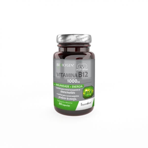 Fharmonat Biokygen Vitamina B12 60 Cápsulas