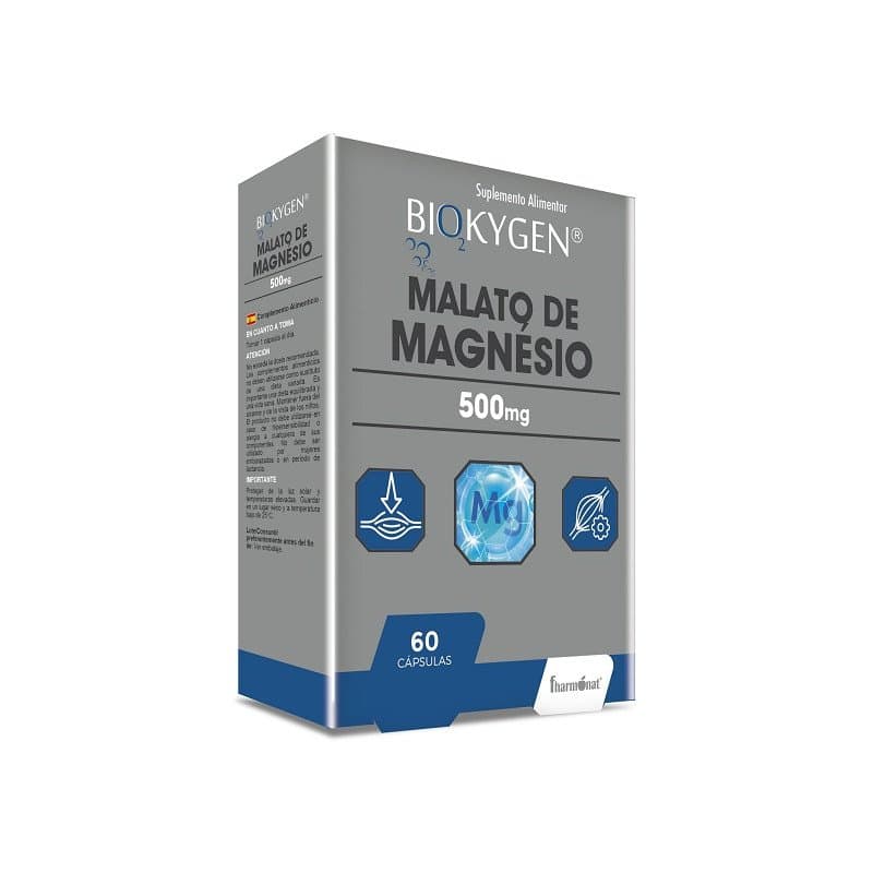 Fharmonat Biokygen Malato de Magnésio 60 Cápsulas