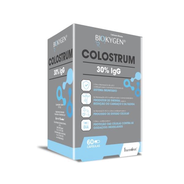 Biokygen Colostrum 30% Igg 60 Cápsulas