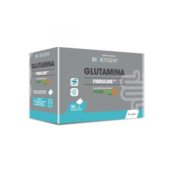 Biokygen Glutamina Fibruline 30 Saquetas