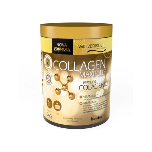 Fharmonat Collagen Maxiplus com Verisol Peptídeos Colagénio 360g